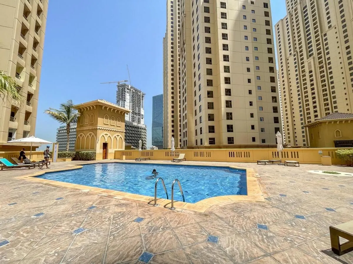 בית נופש הוילה דובאי Stylish Pad Right By The Beach איחוד האמירויות הערביות
